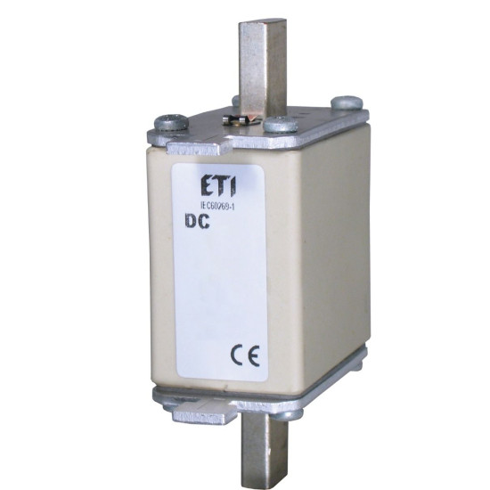 Ножовий запобіжник ETI 004110141 NH-00 DC 200A 250V з бойком