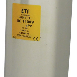 Запобіжник ETI 004110437 NH-1XL S170 gPV 100A 1100V DC (L/R=5ms)