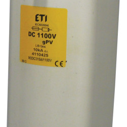 Запобіжник ETI 004110444 NH-3L S170 gPV 350A 1100V DC (L/R=5ms)