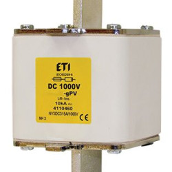 Запобіжник ETI 004110455 NH-3 gPV 200 A 1000 V DC