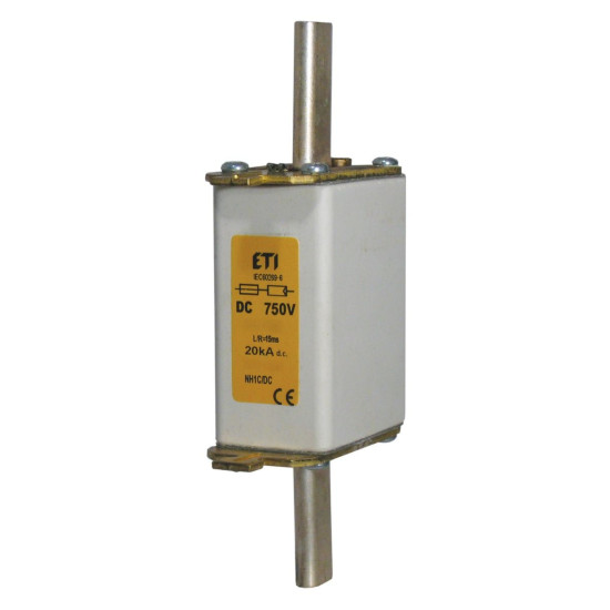 Запобіжник ETI 004110518 NH-1C gR-PV 160A 750V DC