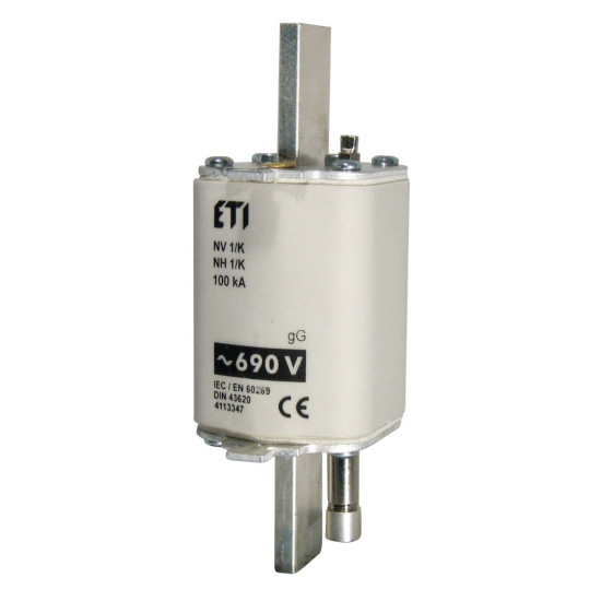 Запобіжник із ударною голкою ETI 004113341 NH-1 K/gG 80 A KOMBI 690V