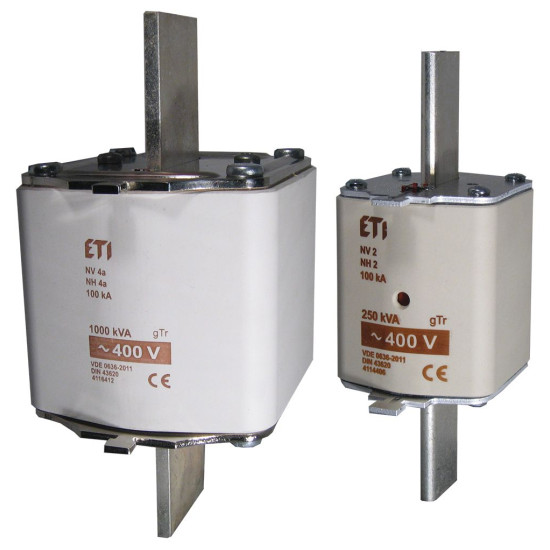 Запобіжник ETI 004116410 NV-NH 4a/909A (630kVA) 400V