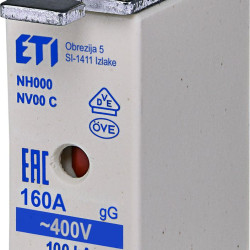 Запобіжник ETI 004181216 NH-000/gG 160A 400V KOMBI