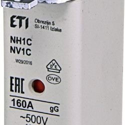 Запобіжник ETI 004184216 NH-1C/gG 160A 500V KOMBI