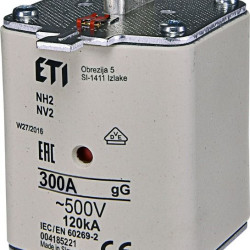 Запобіжник ETI 004185221 NH-2/gG 300A 500V KOMBI