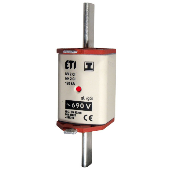 Запобіжник ETI 004185314 NH-2C/gG 100A 690V KOMBI
