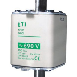 Запобіжник ETI 004185420 NH-2/aM 280A 690V KOMBI