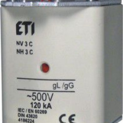 Запобіжник ETI 004186319 NH-3С/gG 250A 690V KOMBI