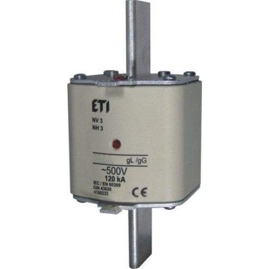 Запобіжник ETI 004186328 NH-3/gG 355A 690V KOMBI