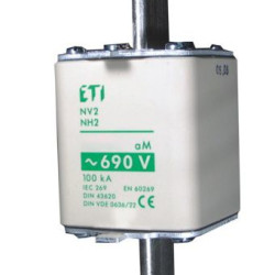 Запобіжник ETI 004187437 NH-4a/aM 1250A 690V