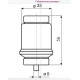 Запобіжник ETI 004324001 DIVUQ80A/500V gR (50 kA)