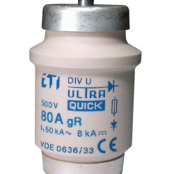 Запобіжник ETI 004324002 DIVUQ100A/500V gR (50 kA)