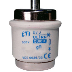 Запобіжник ETI 004325001 DVUQ125A/500V gR (50 kA)