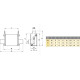 Запобіжник ETI 004331020 M000UQU-N/16A/690V gR (50kA)