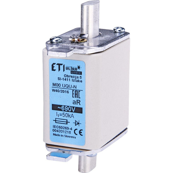 Запобіжник ETI 004331214 M00UQU-N/35A/690V gR (50kA)