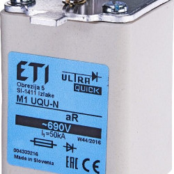 Запобіжник ETI 004333214 M1UQU-N/200A/690V aR (50kA)