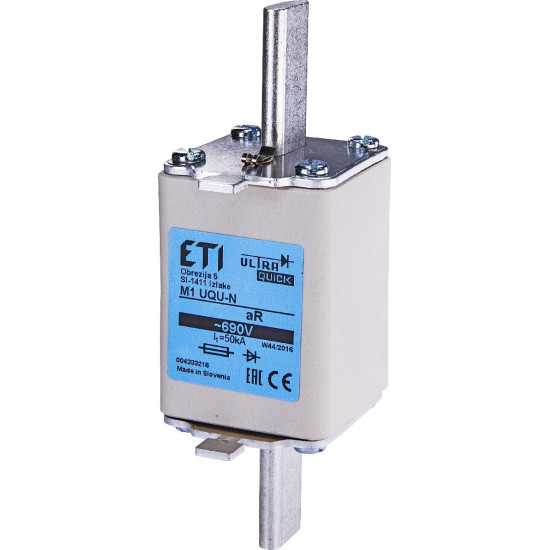 Запобіжник ETI 004333214 M1UQU-N/200A/690V aR (50kA)