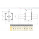 Запобіжник ETI 004334213 M2UQU-N/160A/690V aR (50kA)