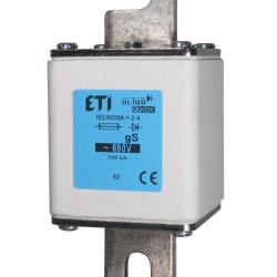 Запобіжник ETI 004724256 S2M/110/400A/690V-gS (100kA)