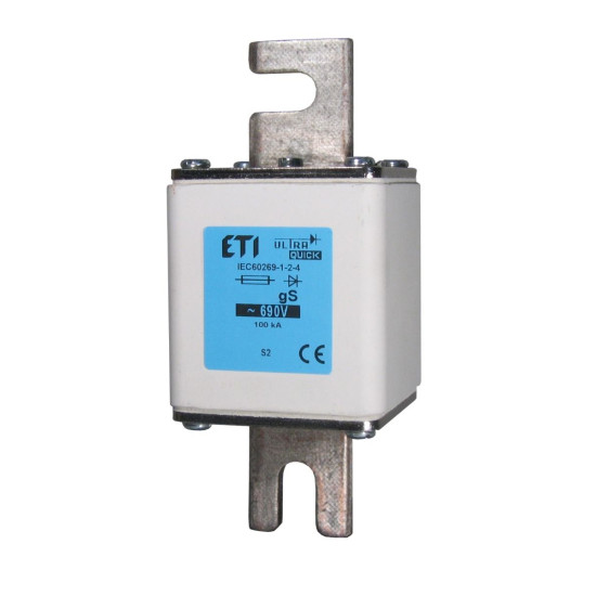 Запобіжник ETI 004724256 S2M/110/400A/690V-gS (100kA)