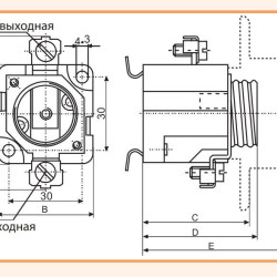Тримач запобіжника ETI 002323028 EZN 63+ZP 1p (DIII)