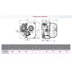 Тримач запобіжника ETI 002362003 T 25/3N DELTA 3p (DII 25А)
