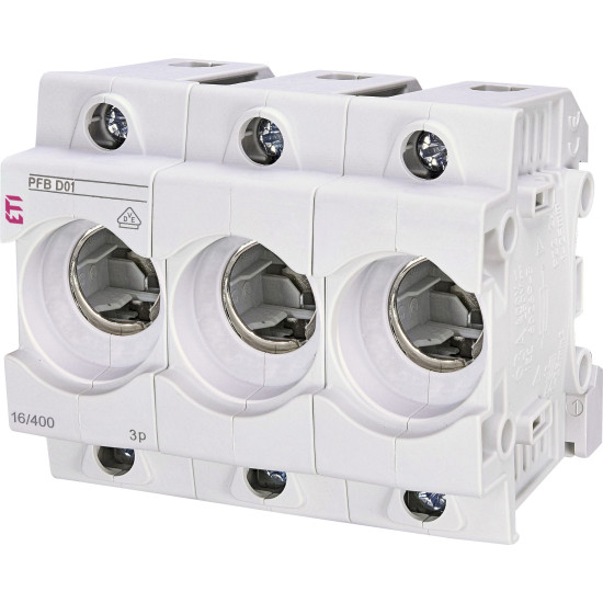 Тримач запобіжника ETI 002510013 PFB D01 3p (16А)
