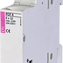 Роз'єднувач запобіжник ETI 002530002 PCF 8 1P+N 400V