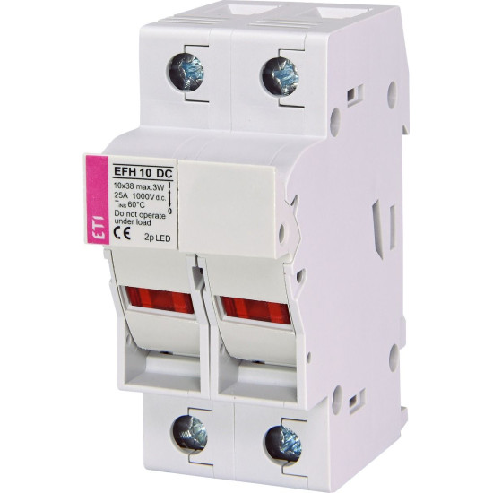 Роз'єднувач ETI 002540213 EFH 10 2P 25A 1000V DC