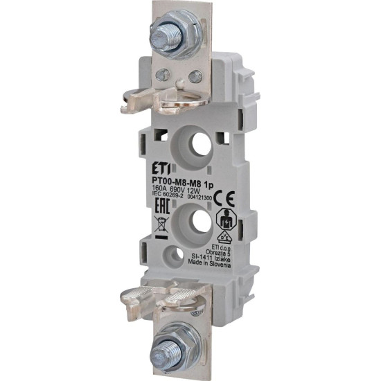 Тримач запобіжника ETI 004121300 PT 0 1p 160A (M8-M8)