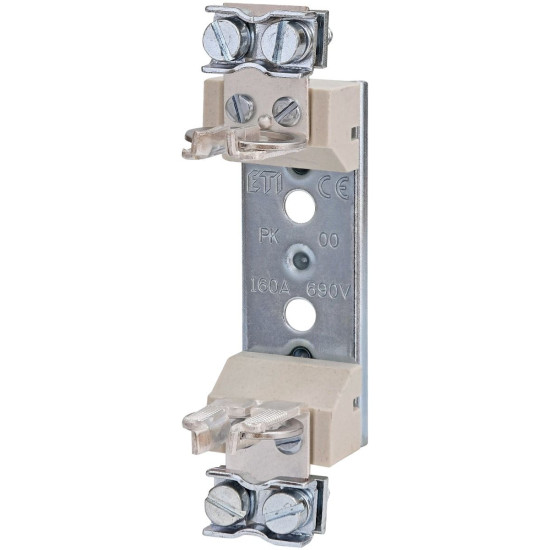 Тримач запобіжника ETI 004123001 PK 00 1p 160A (2M6-2M6) S