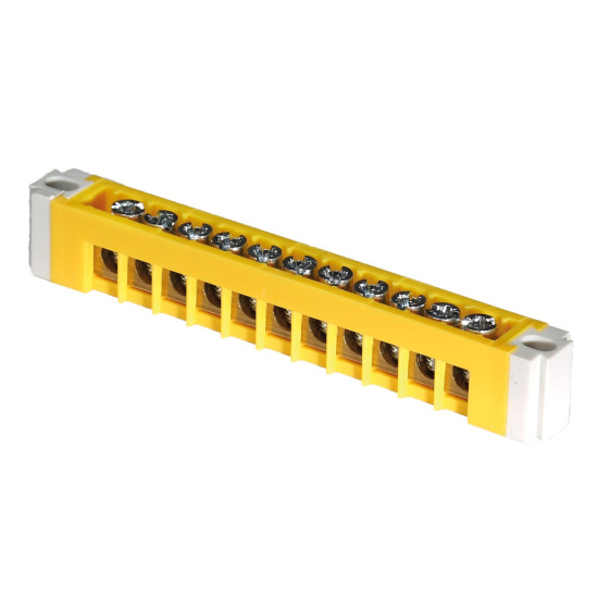 Шина заземлення ETI 1101283 ERP-PE1 (для ERP "PE" 11М) жовта