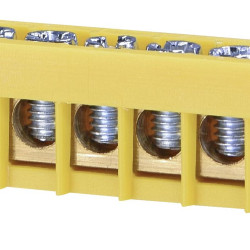 Шина заземлення ETI 1101283 ERP-PE1 (для ERP "PE" 11М) жовта