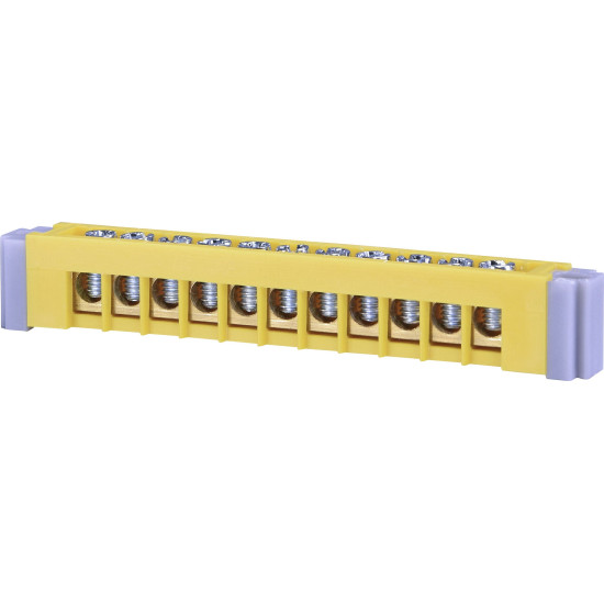 Шина заземлення ETI 1101283 ERP-PE1 (для ERP "PE" 11М) жовта