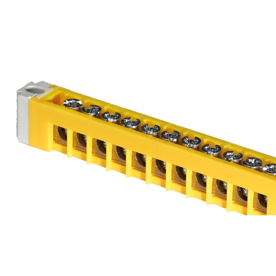 Шина заземлення ETI 1101284 ERP-PE2 (для ERP «PE» 24М (жовта))