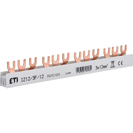 Шина живлення ETI 2921020 IZ 12/3F/12 3р (0,21m)
