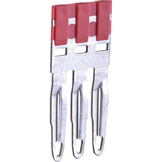 Втична 3P перемичка ETI 3903023 ESC-PTP2/03/R для ESC-CBC.2 з червоною ізоляцією
