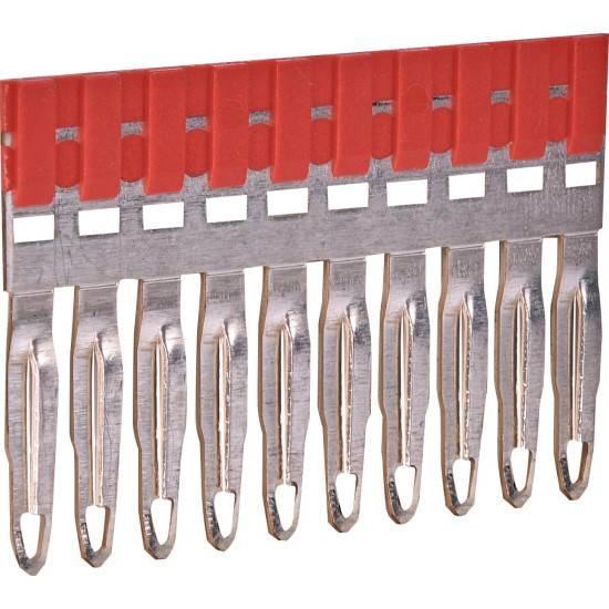 Втична 10P перемичка ETI 3903024 ESC-PTP2/10/R для ESC-CBC.2 з червоною ізоляцією