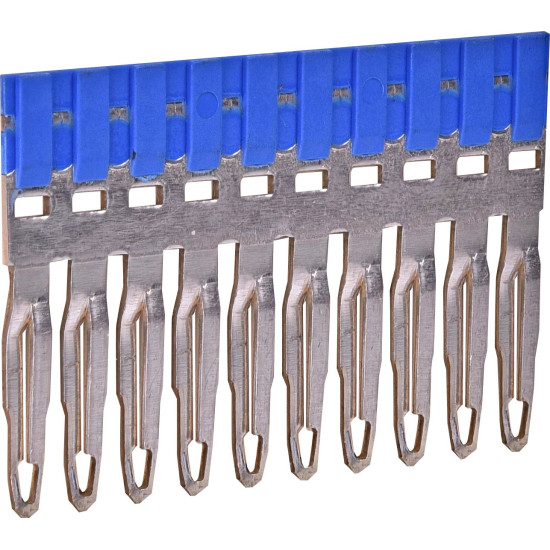 Втична 10P перемичка ETI 3903027 ESC-PTP2/10/B для ESC-CBC.2 з синьою ізоляцією