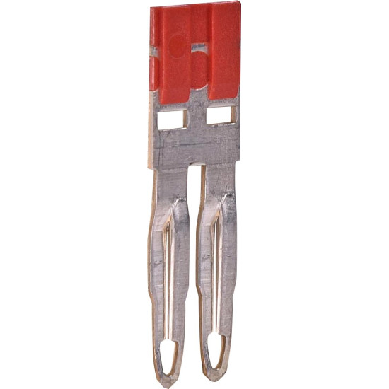 Втична 2P перемичка ETI 3903028 ESC-PTP4/02/R для ESC-CBC.4 з червоною ізоляцією