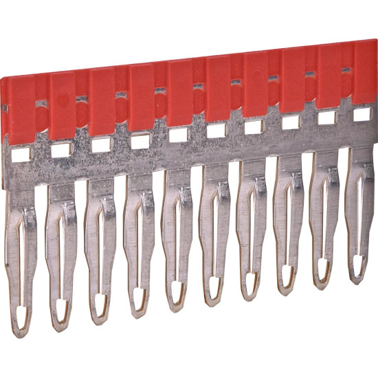 Втична 10P перемичка ETI 3903030 ESC-PTP4/10/R для ESC-CBC.4 з червоною ізоляцією
