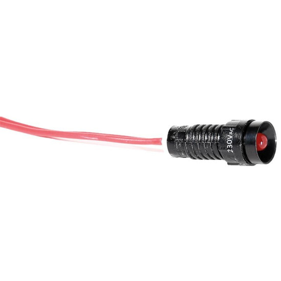 Сигнальна лампа ETI 004770805 LS 5 R 230 5мм 230V AC (червона)