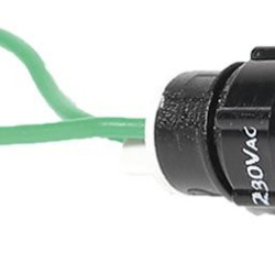 Сигнальна лампа ETI 004770810 LS 10 G 230 10мм 230V AC (зелена)