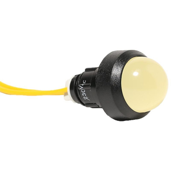 Сигнальна лампа ETI 004770818 LS 20 Y 230 20мм 230V AC (жовта)