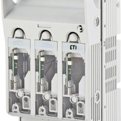 Роз'єднувач запобіжника ETI 001690880 KVL-00 160A 3Р (M8-M8)