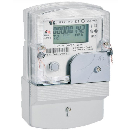 Електролічильник Nik 2102-02.Е2МСТР1 220В (5-60)А з радіомодулем (ZigBee)