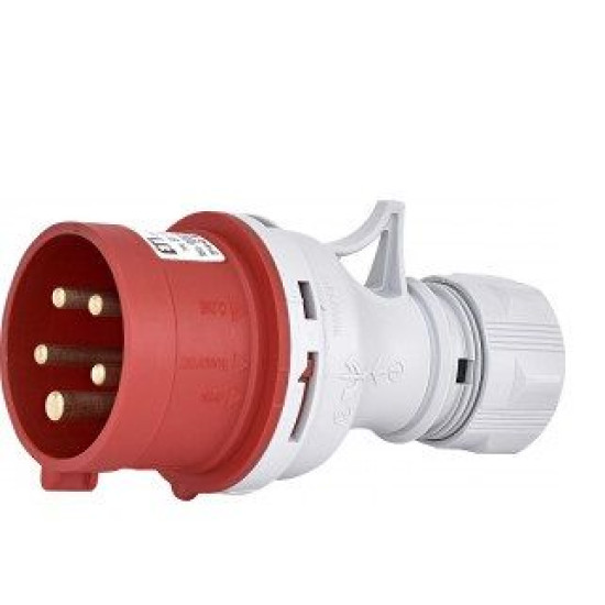 Кабельна силова вилка ETI 004482021 EV-3253 IP44 (32A 400V 3P+N+PE)