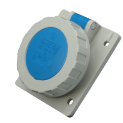 Вбудований силовий роз'єм ETI 004482082 EEH-1632 IP67 (16A 230V 2P+PE)