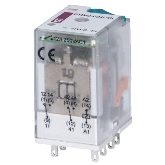 Електромеханічне реле ETI 002473001 ERM2-024DCL 2p